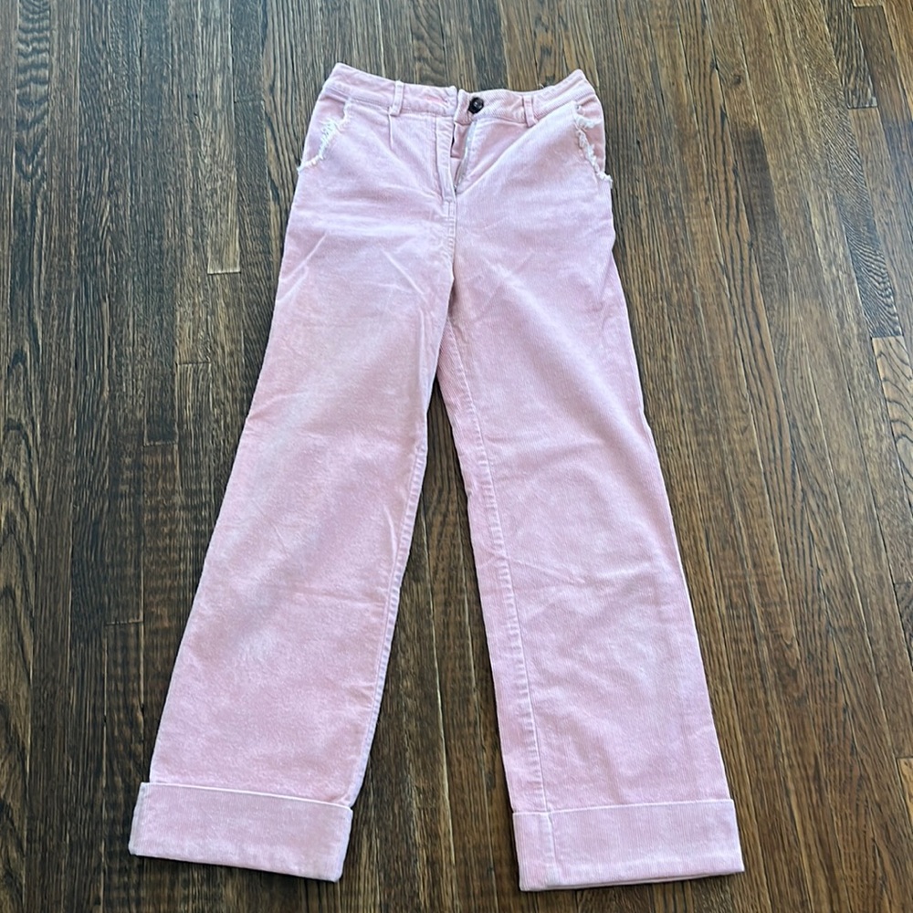 Wide wale corduroy Tiger Mist pants.